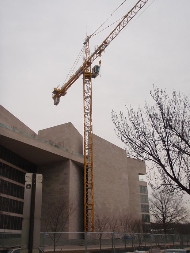 East Building National Gallery in Washington DC