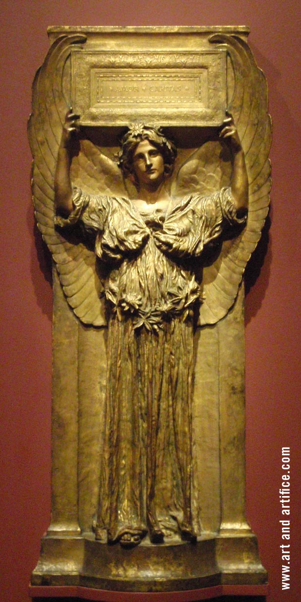 Amor Caritas by Augustus Saint-Gaudens