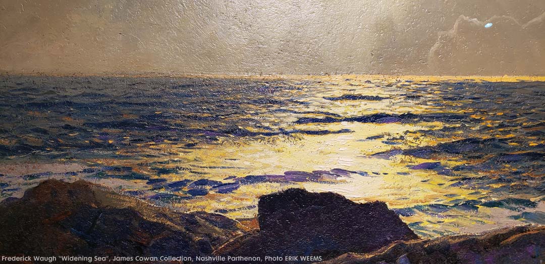 Detail Widening Sea by Frrederick Waugh