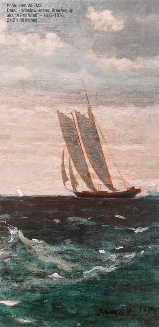 Winslow Homer Breezing Up