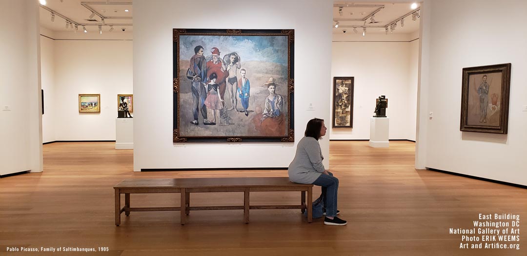 The Family of Saltimbanques 1905 - National Gallery of Art