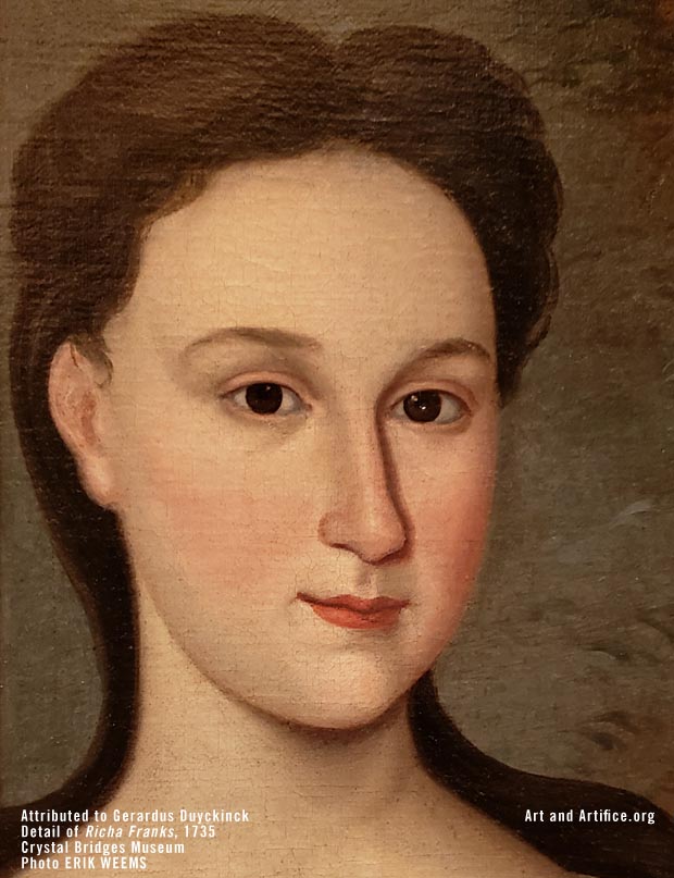 Richa Franks portrait - 1735