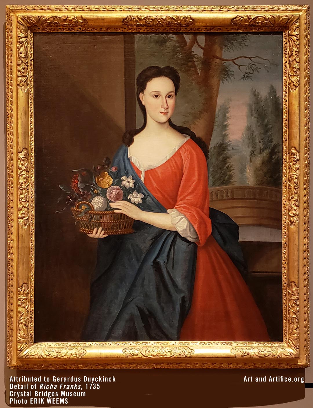 Portrait of Richa Franks - 1835